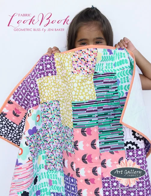Geometric Bliss by Jeni Baker Fabric Lookbook