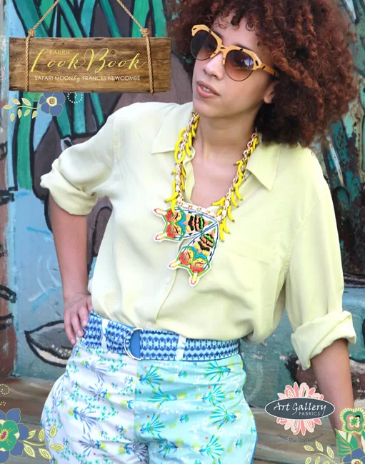 Safari Moon by Frances Newcombe Fabric Lookbook