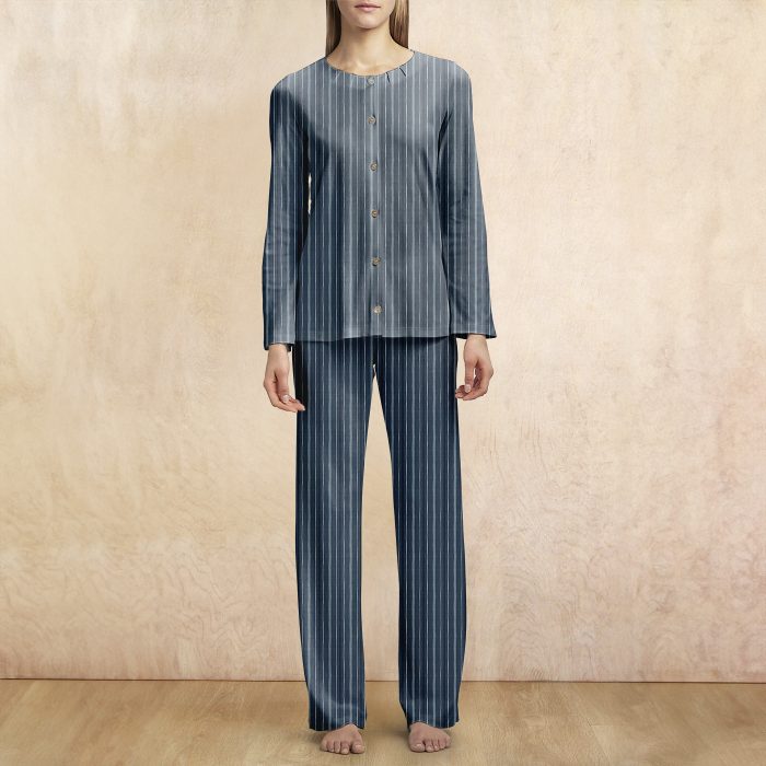 F-53910a High Tide Night in Flannel - Image 4