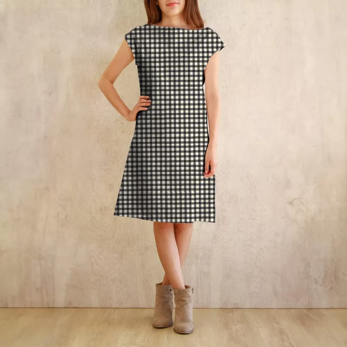 PLDS-900 Small Plaid of my Dreams Snow - Image 4