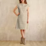 PLDS-903 Small Plaid of my Dreams Creme - Image 4