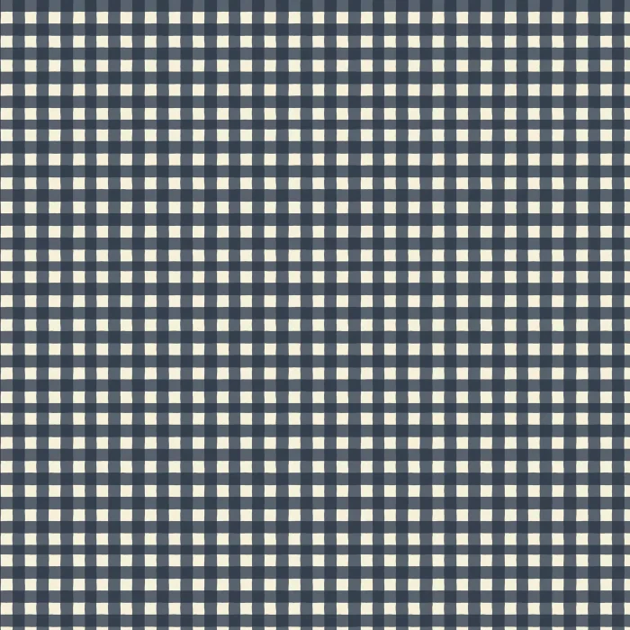 PLDS-907 Small Plaid of my Dreams Navy - Image 2