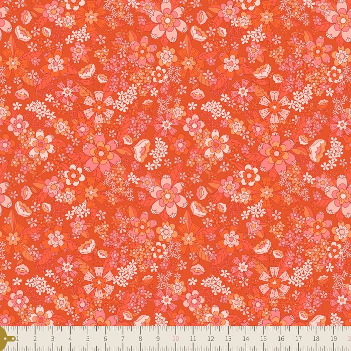 R-90704a Stay Groovy Scarlet - Image 3