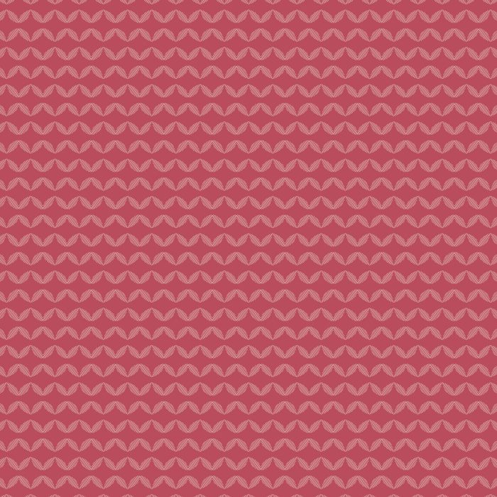 a red and white pattern fabric