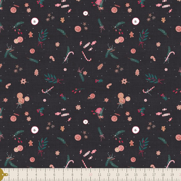 F-12250 Christmas Potpourri in Flannel - Image 3
