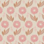 F-26404a Clayflower Sweet in Flannel