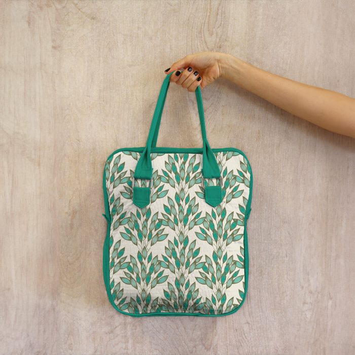 HAV-16400 Brushed Leaves Jade - Image 5