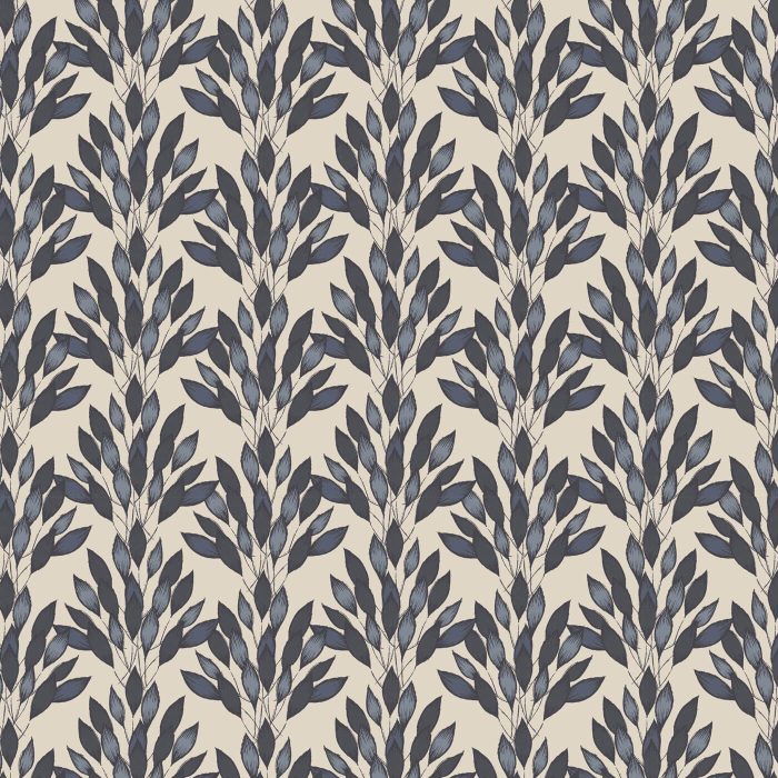 HAV-26400 Brushed Leaves Gris - Image 2