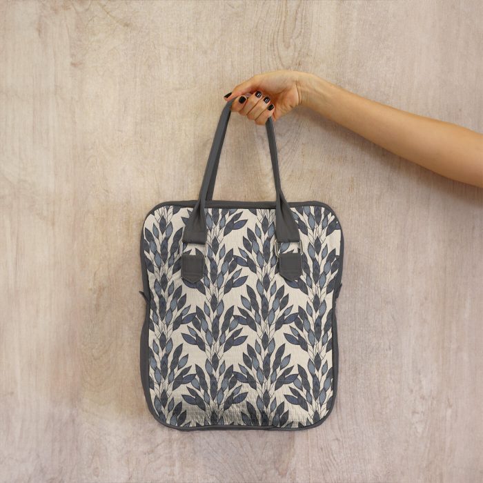 HAV-26400 Brushed Leaves Gris - Image 5
