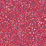 R-12254a Wintertide Blooms Jolly in Rayon