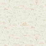 a map of a farm fabric