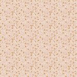 a pattern of small white and orange dots