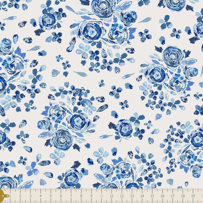 TBL-89500 Swifting Flora Indigo - Image 3
