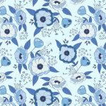TBL-89503 Sprinkled Peonies Azul - Image 2