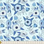 TBL-89503 Sprinkled Peonies Azul - Image 3