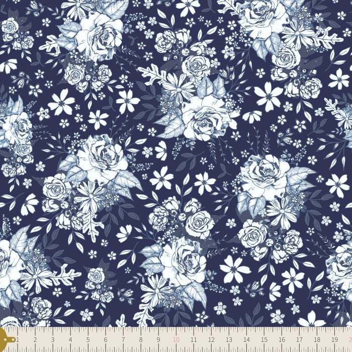 TBL-89515 Floral Universe Midnight - Image 3