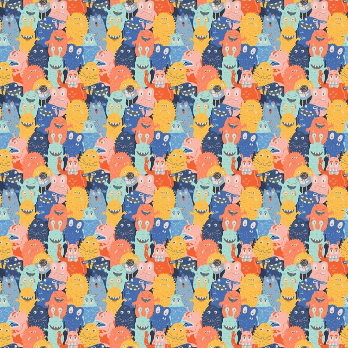 F-44400a Monster Parade in Flannel - Image 2