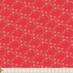 F-85908a Charming Arbor Hibiscus in Flannel - Image 3