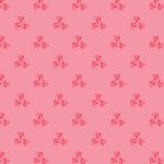 Red roses on a pink background fabric
