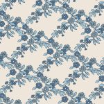R-85908a Charming Arbor Bluebell in Rayon