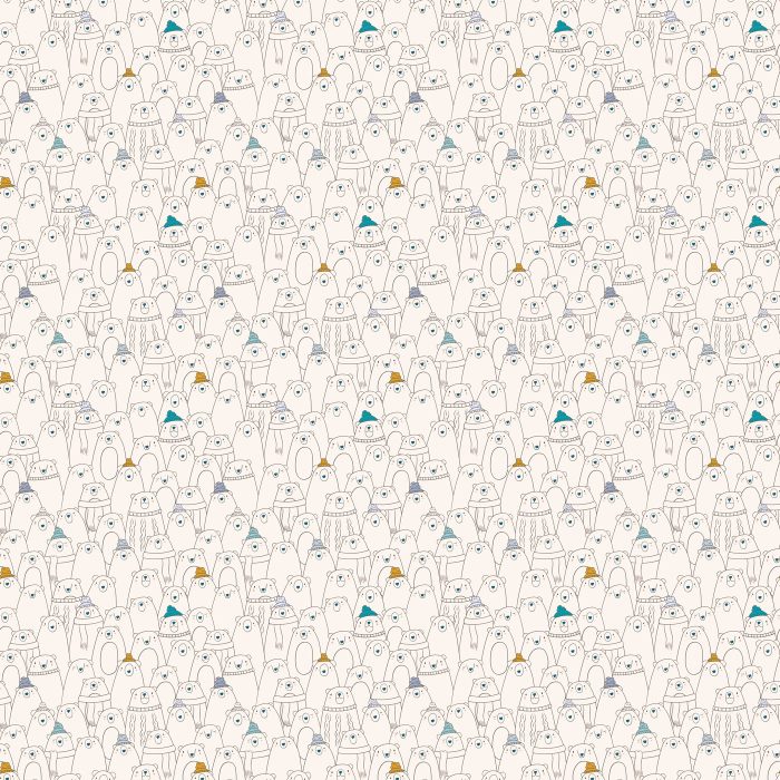 F-12103a Cozy Bears Joy in Flannel - Image 2