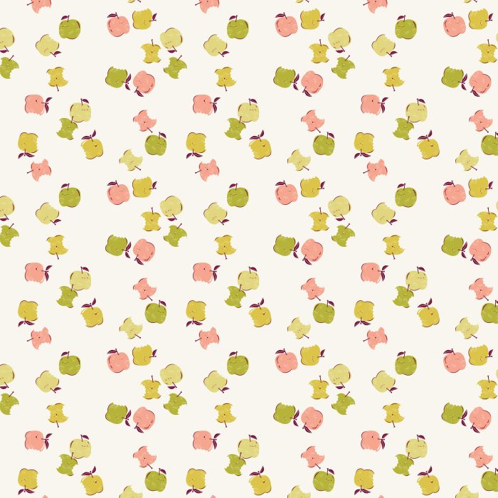 F-77105a Apple Bites in Flannel - Image 2