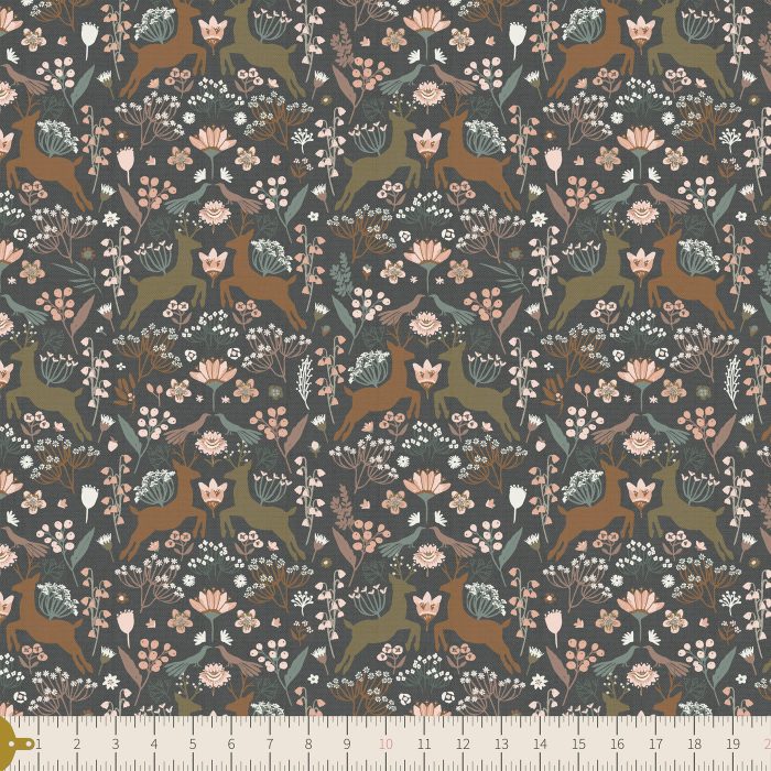 BTA-21450 Woodlandia Charcoal - Image 3