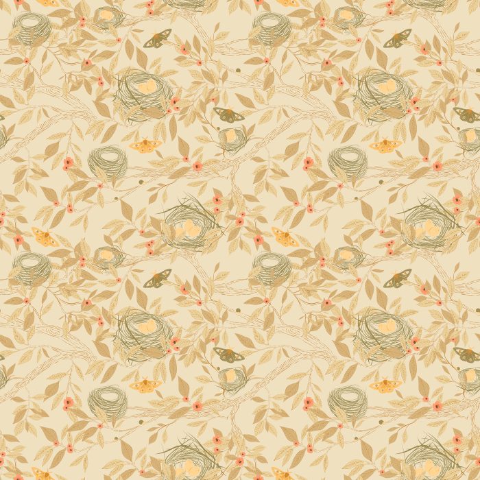 F-62315a Nesting Garden Ivory - Image 2