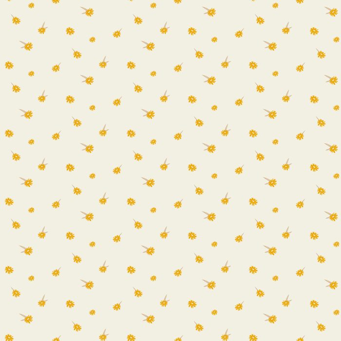 FUS-HO-2601 Dancing Daisies Honey - Image 2