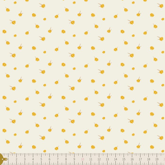 FUS-HO-2601 Dancing Daisies Honey - Image 3