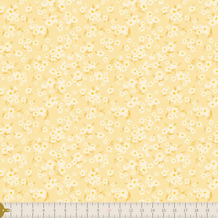 FUS-HO-2606 Spring Daisies Honey - Image 3