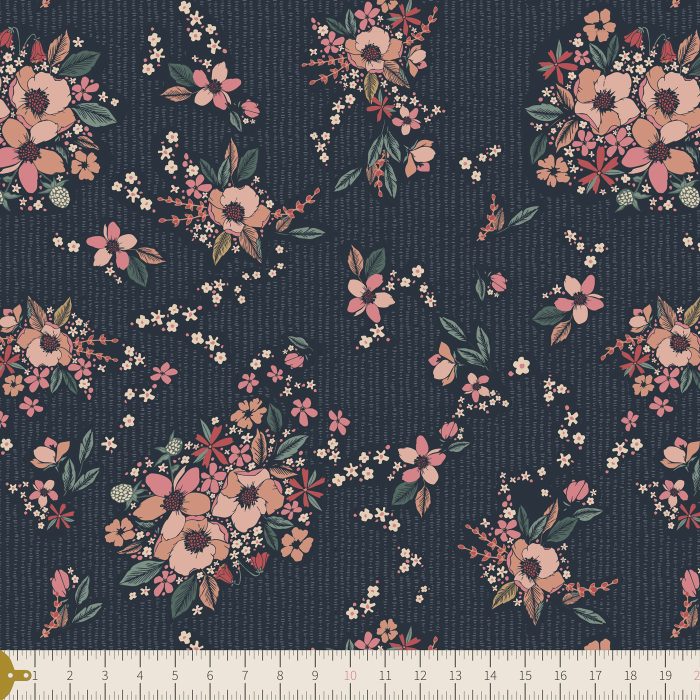 R-79515a Floral Keepsakes Night in Rayon - Image 3