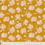 F-22402a Bed of Roses Amber in Flannel - Image 3