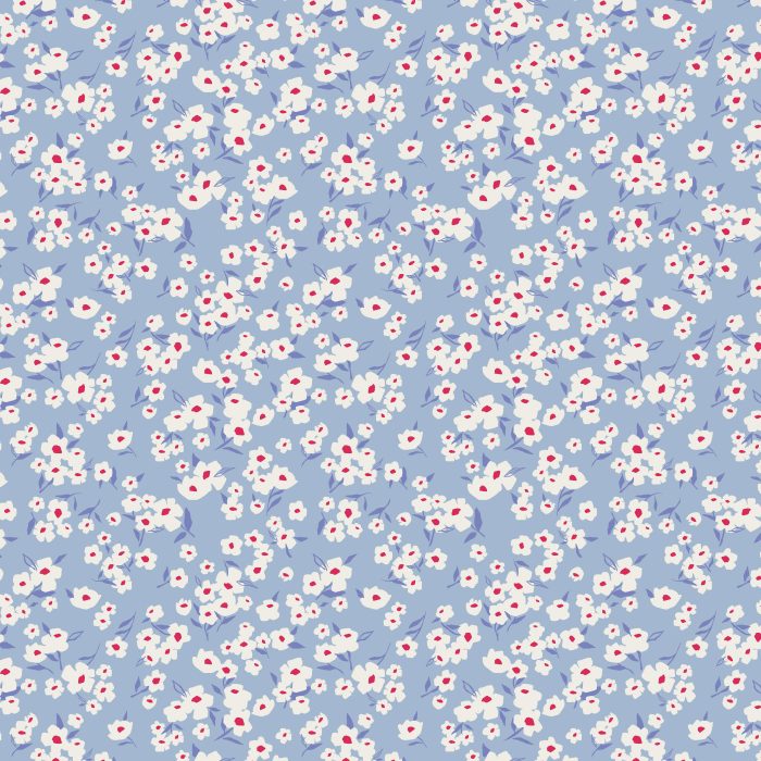 F-68808 Spring Daisies in Flannel - Image 2