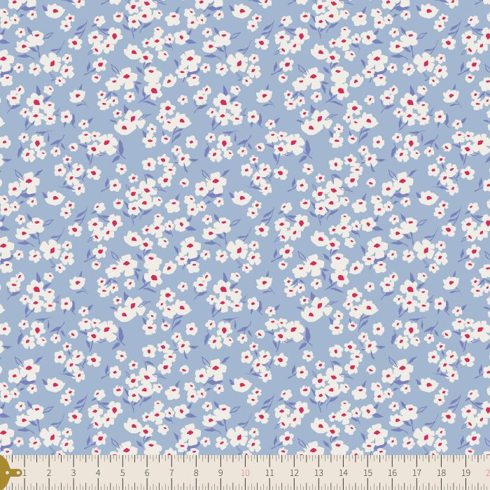 F-68808 Spring Daisies in Flannel - Image 3