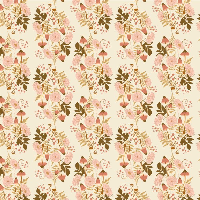 WFG-77603 Fern & Fungus Almond - Image 2