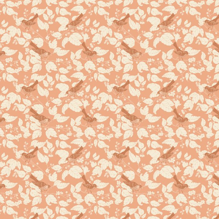 WFG-77612 Blackberries Thrush Apricot - Image 2