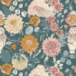 WLW-35600 Owl Things Floral