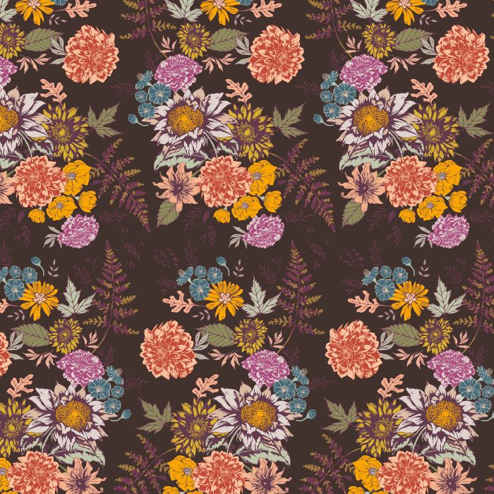 ATV-87200 Floral Glow Cocoa - Image 2