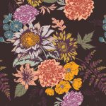 ATV-87200 Floral Glow Cocoa