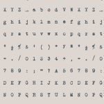 CAP-V-2001 Silent Typewriter