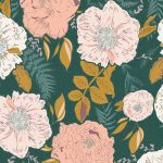 R-47500-1 Foraged Garland Golden in Rayon