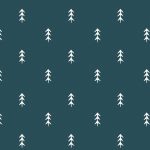 KF-2106-1 Simple Defoliage Foresta in Knit