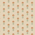 MRG-L-55314 Front Yard Marigolds in Linen Blend - Image 2