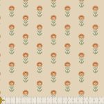 MRG-L-55314 Front Yard Marigolds in Linen Blend - Image 3