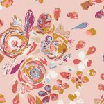 R-1900 Swifting Flora Rosewood in Rayon
