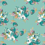 WBL-22034 Corsage Charm Aqua