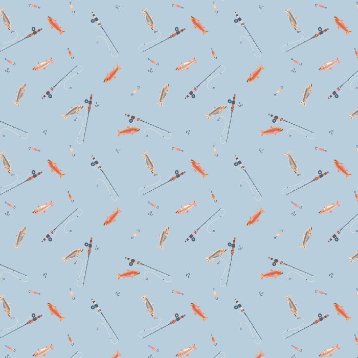 F-64611a Perfect Catch Mist in Flannel - Image 2