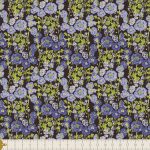 MMD-57300 Hollyhocks in Bloom Periwinkle - Image 3