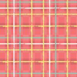 KC-1009 Electric Watermelon Plaid